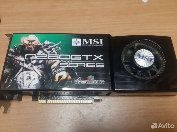 Видеокарта gtx 260