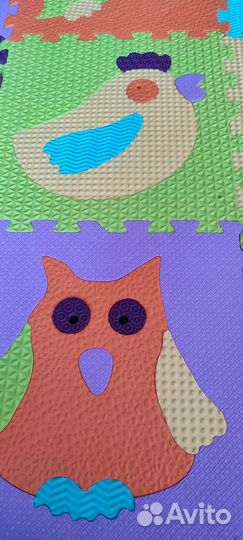 Коврик пазл детский