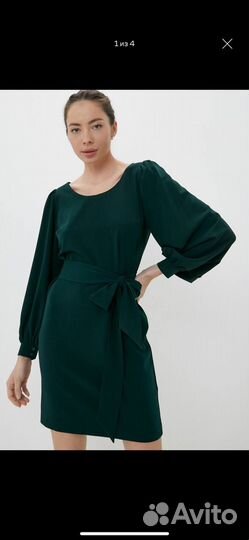 Платье летнее зеленое