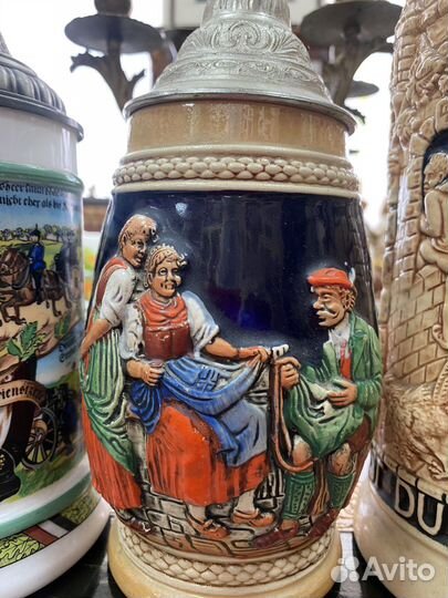 Немецкая пивная кружка винтаж