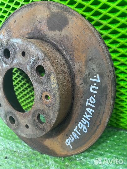 Диск тормозной передний Fiat Ducato 244