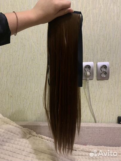 Шиньон на ленте