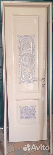 Дверь межкомнатная 600 с коробкой бу