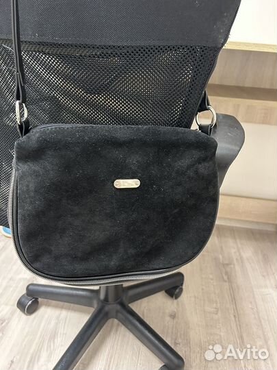 Сумка натуральная замша