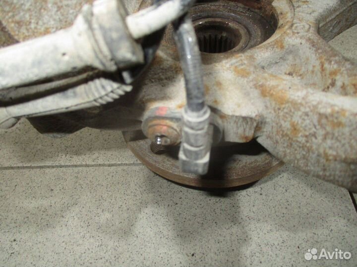 Кулак поворотный передний левый Renault Logan II