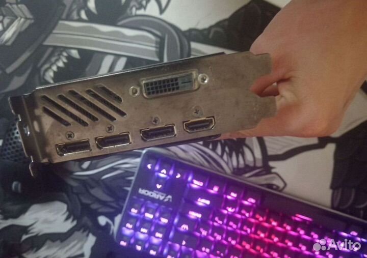Видеокарта rx 570 4gb