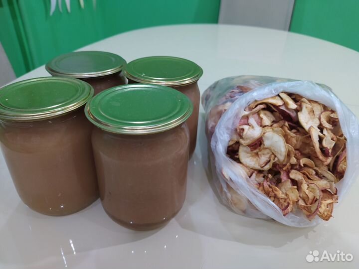 Малина, яблоч.пюре, петрушка, яблоки, компот