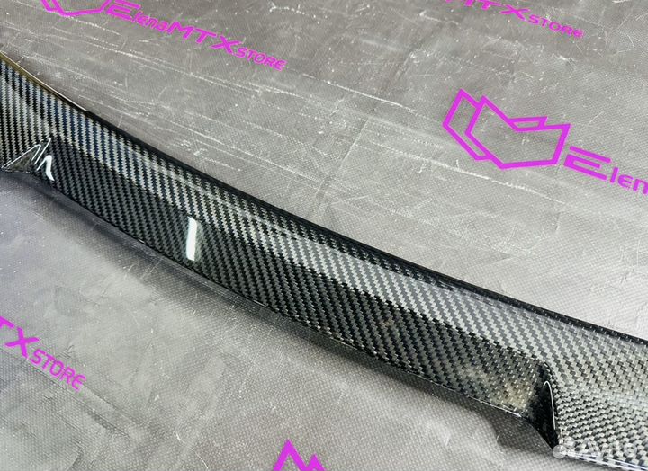 Спойлер Audi A5 B9 седан, M4 стиль, сухой карбон