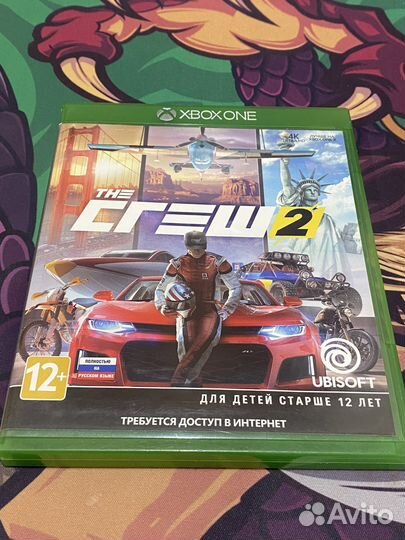 Игра для приставки xbox one, The crew 2