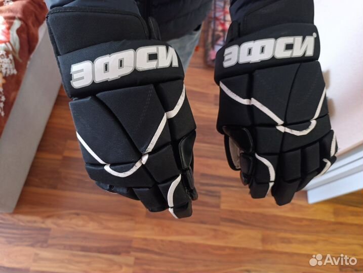 Краги хоккейные эфси размер 15