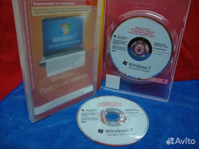 Windows 7 Basic Home Pro Ultimate Лицензия