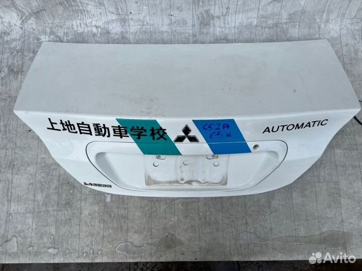 Крышка багажника mitsubishi lancer