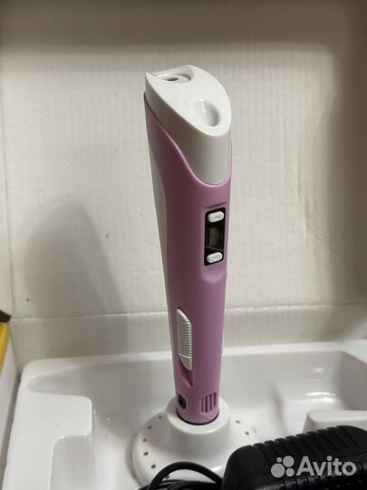 3Д ручка розовая