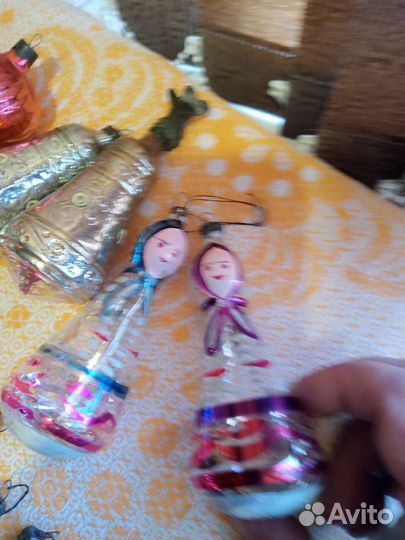 Елочные игрушки СССР