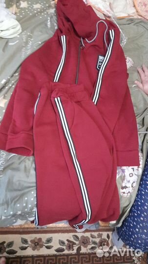 Флисовый костюм женский