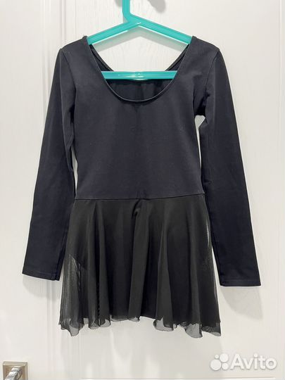 Купальник гимнастический с юбкой