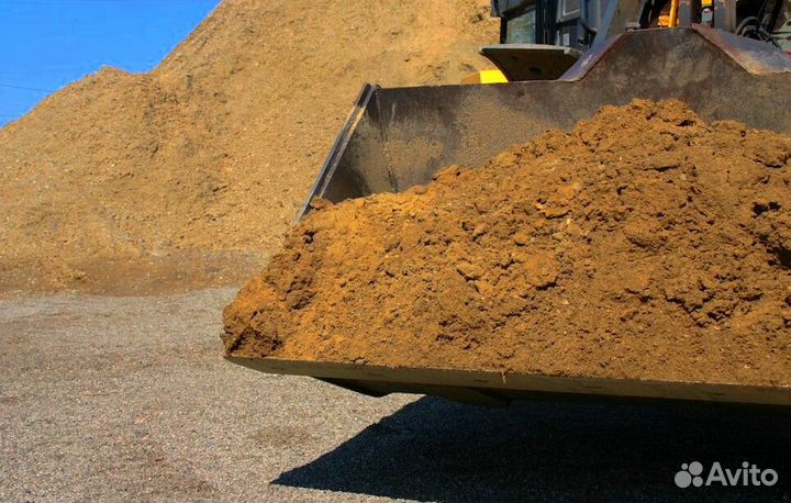 Песок карьерный