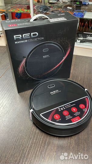 Робот пылесос red magnum collection rv-r56s