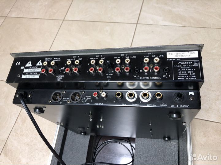 Pioneer DJM 600 микшер
