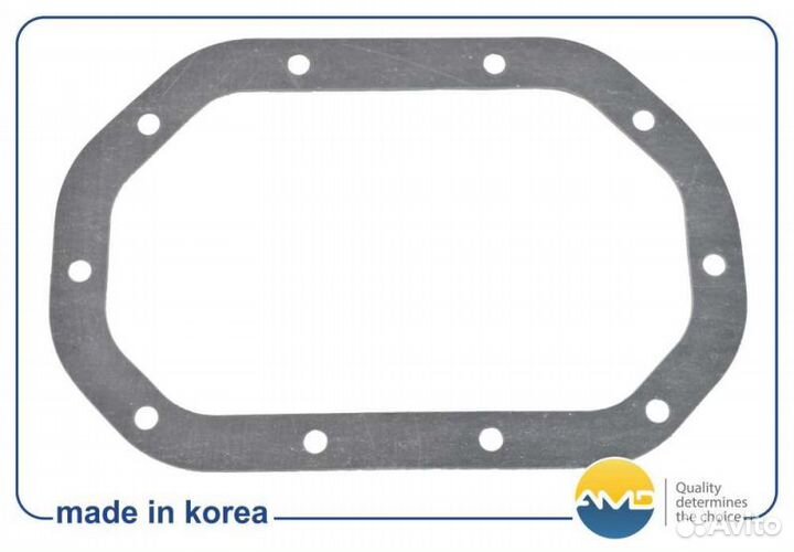 Прокладка поддона кпп (10 отв)