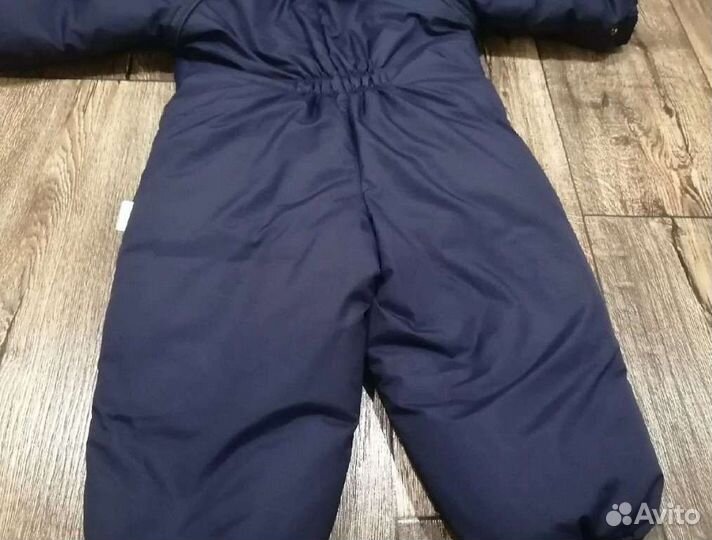 Зимний комбинезон crokid 80-86 + флис.комбинезон