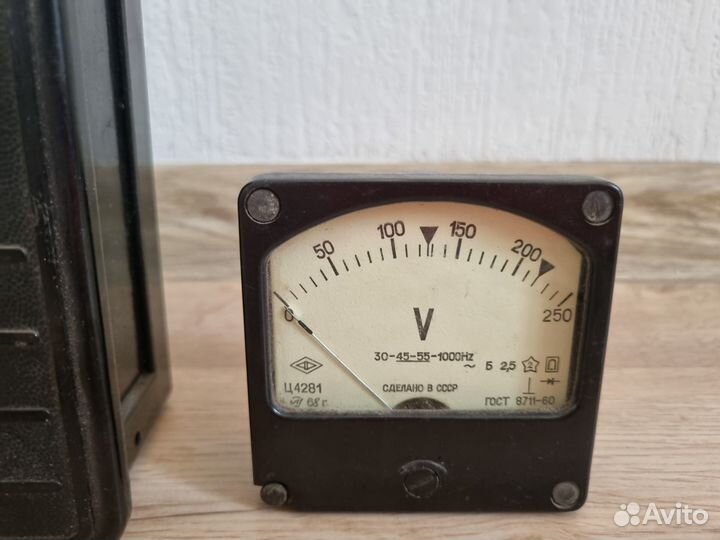 Амперметры и вольтметры СССР флуоресцентный