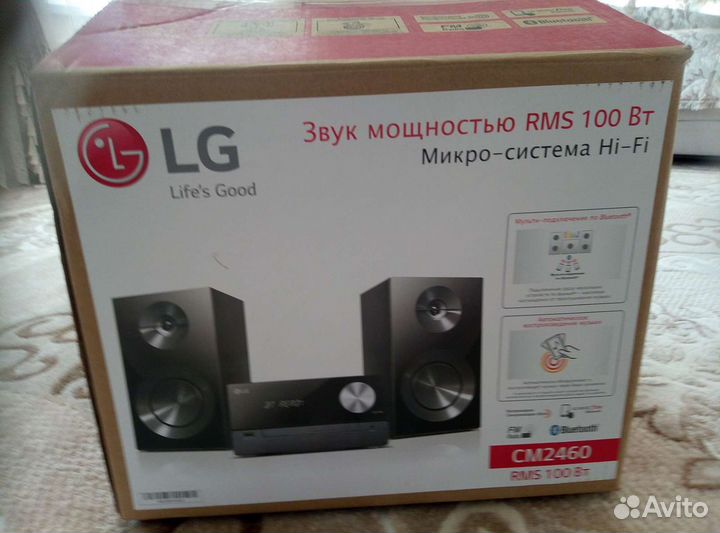 Музыкальный центр lg