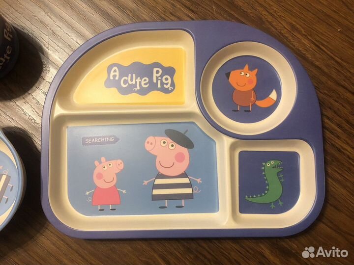 Бамбуковая посуда для детей