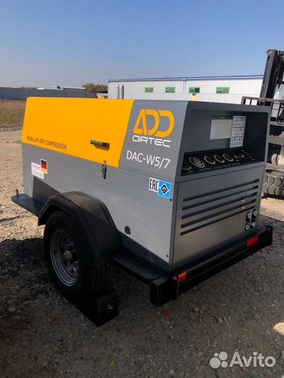 Компрессор дизельный мобильный