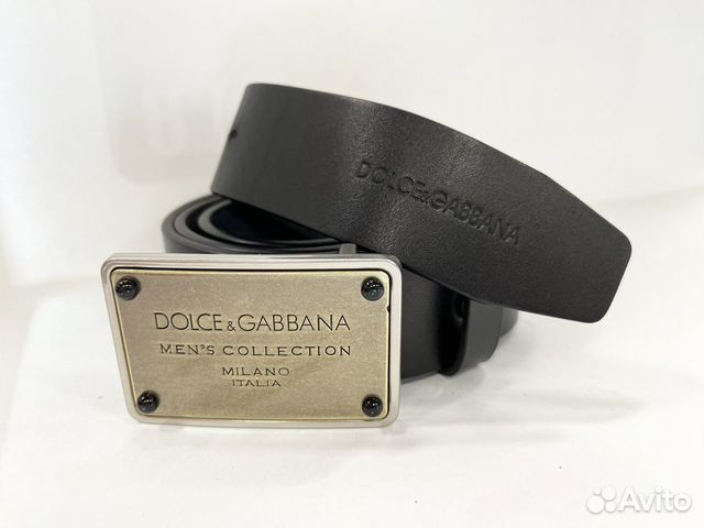 Ремень кожаный Dolce&Gabbana