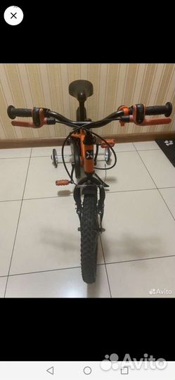 Детский велосипед btwin 16