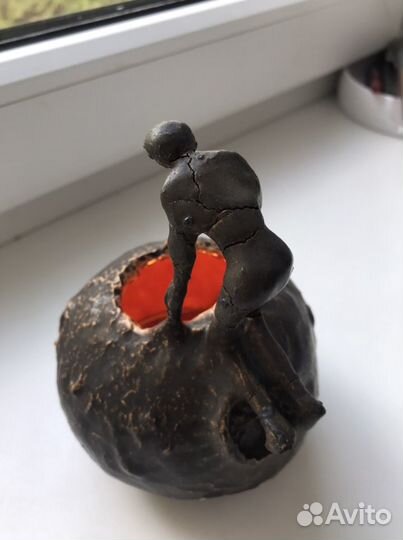 Керамический подсвечник «Планета»