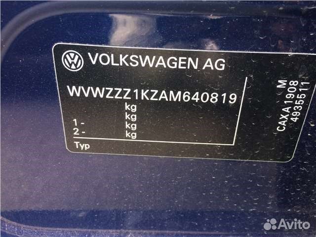 Разбор на запчасти Volkswagen Golf 6