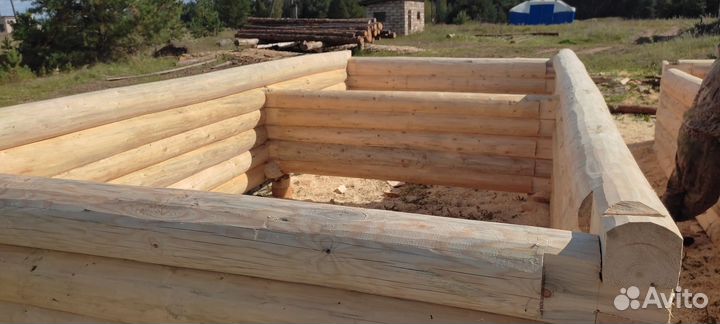 Сруб на баню 6 на 3