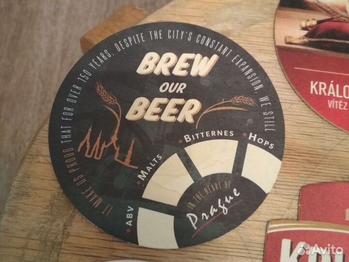 Подставки под пиво (бирдекели)