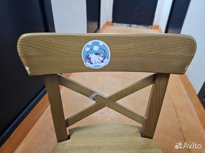 Детский стул IKEA ингольф