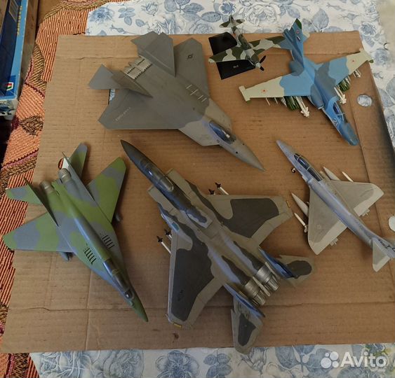 Продам собранные модели самолётов