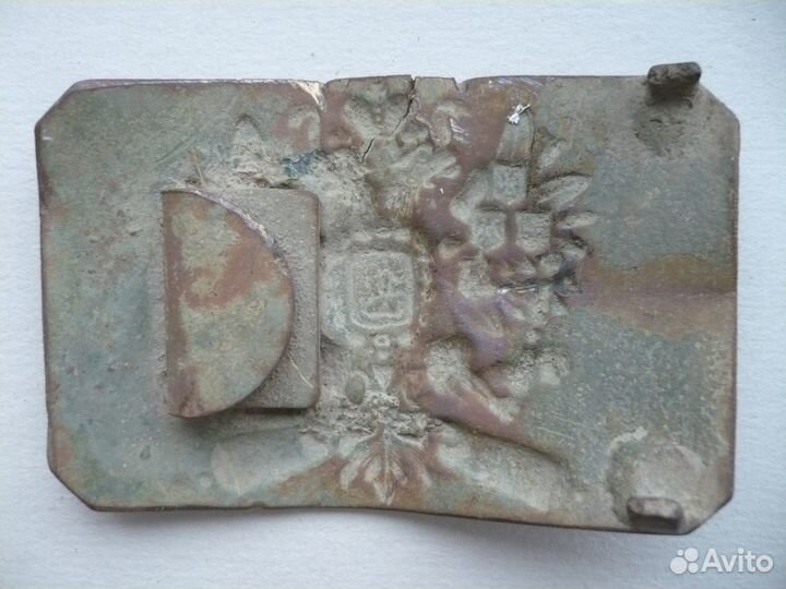 Пряжка царская орел на пушках