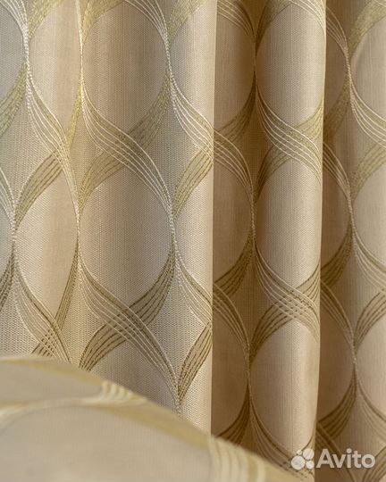 Портьеры жаккард Альба шторы занавески