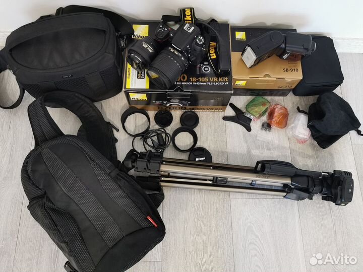 Фотоаппарат nikon d7000, комплект