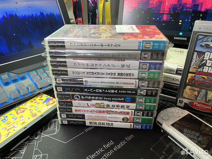 Редкие UMD диски для PSP ntsc-J