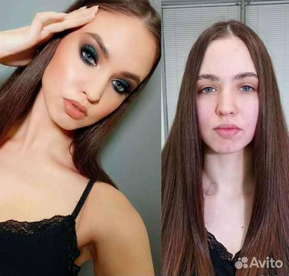 Макияж+причёска Ламинирование бровей