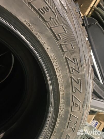 Bridgestone Blizzak DM-V1 275/60 R18