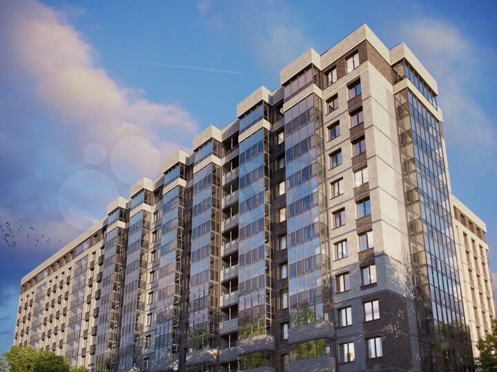 Квартира-студия, 24,9 м², 16/16 эт.