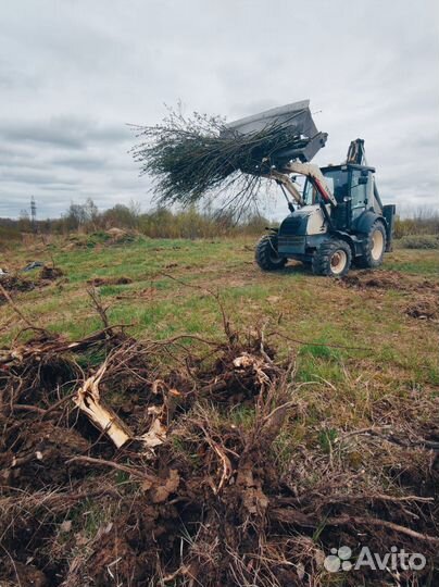 Услуги экскаватора погрузчика