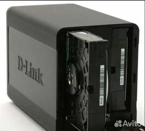 Сетевое хранилище NAS D-Link DNS-323 + HDD 1Tb