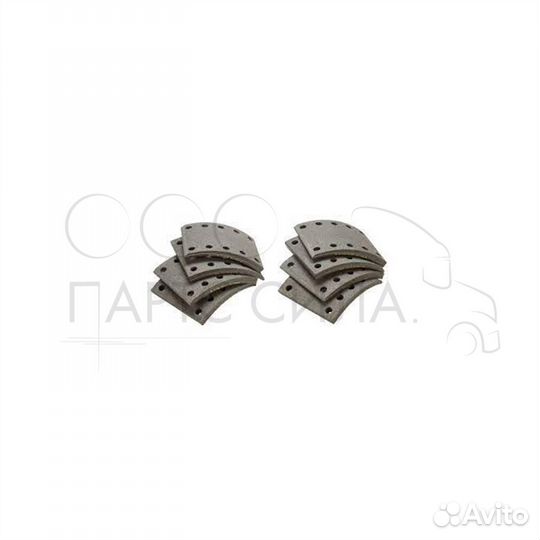 Тормозные колодки барабанные SAF03057396600