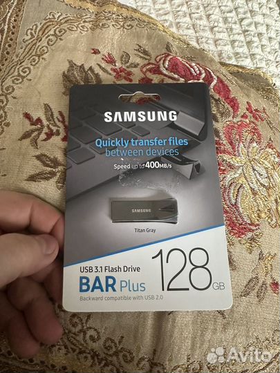 Загрузочная флешка samsung BAR plus 128/64, Win10