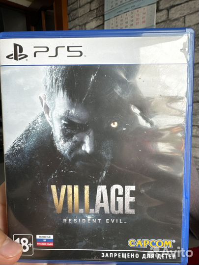 Resident evil village ps5 диск