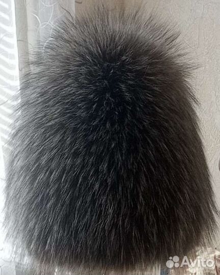 Шапка из чернобурки